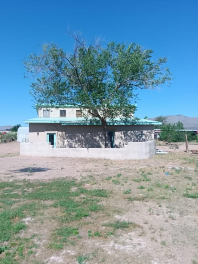 view of back of property