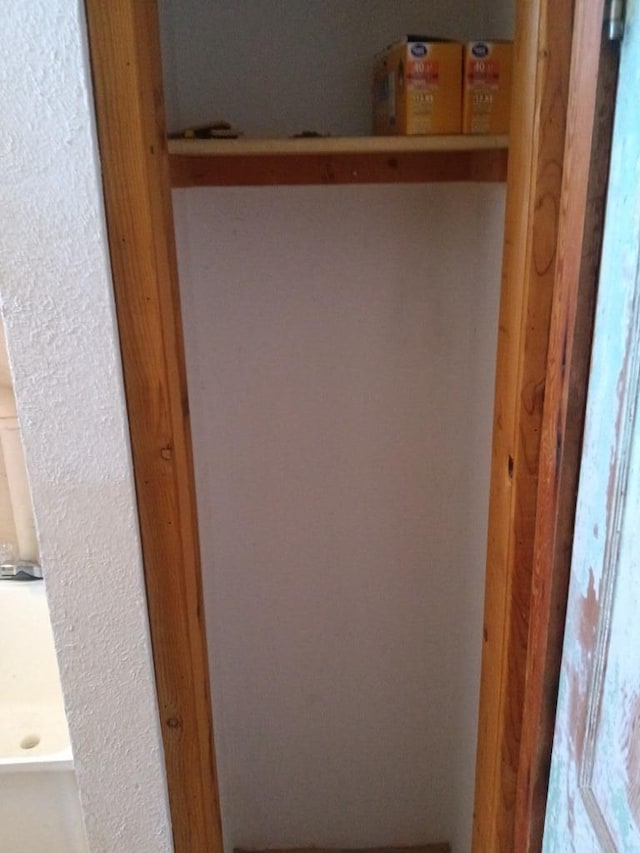 view of closet