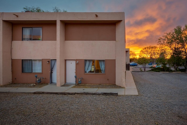 view of front of house featuring a patio area