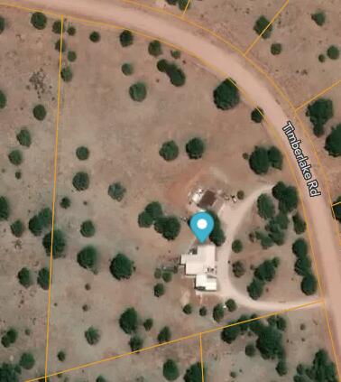 787 Timberlake Rd, Ramah, NM 87321 - view of yard featuring a rural view