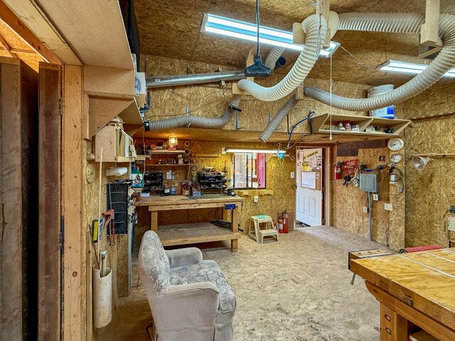 787 Timberlake Rd, Ramah, NM 87321 - view of front of property featuring a metal roof and a wooded view