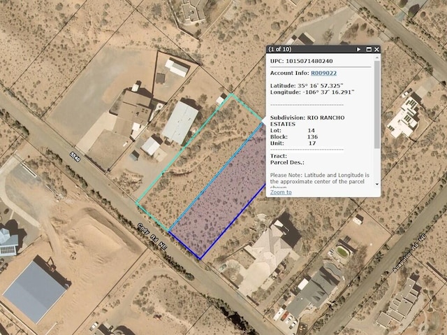 5611 Cody Rd NE, Rio Rancho NM, 87144 land for sale