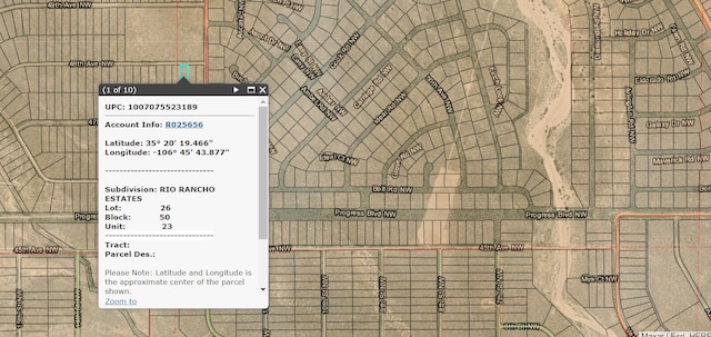 XXX 48th Ave NW Unit 23, Rio Rancho NM, 87144 land for sale