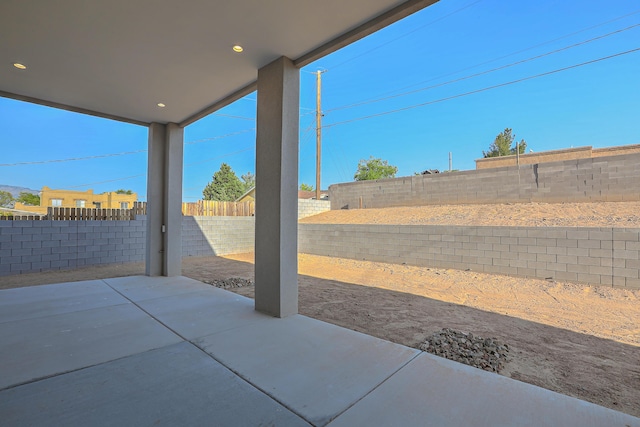 view of patio / terrace