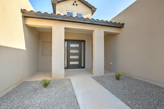 view of property entrance