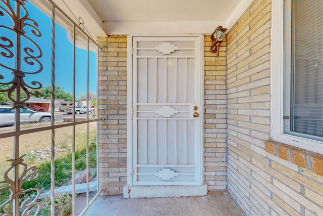 view of property entrance