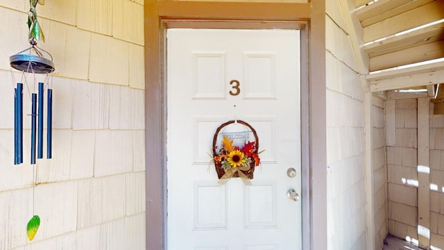 view of property entrance