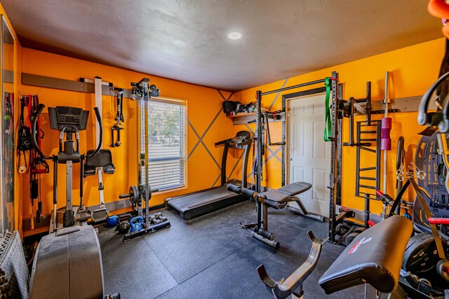 view of exercise room