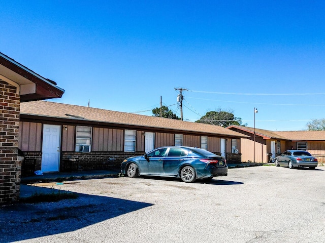 view of car parking