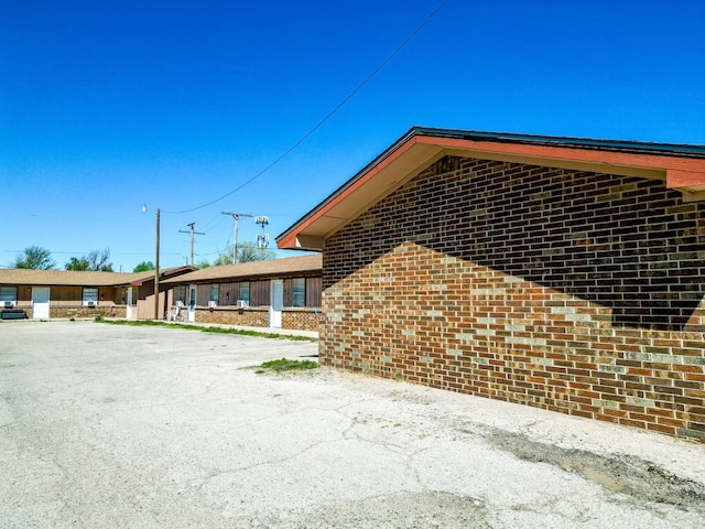 view of home's exterior