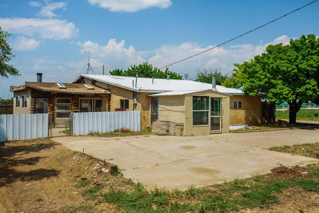 view of back of house