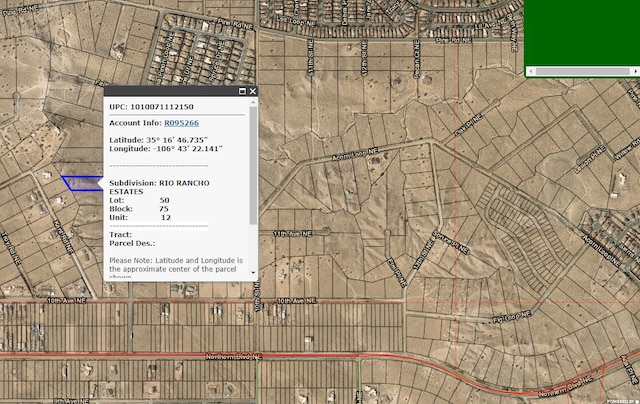 1301 8th St NE, Rio Rancho NM, 87144 land for sale