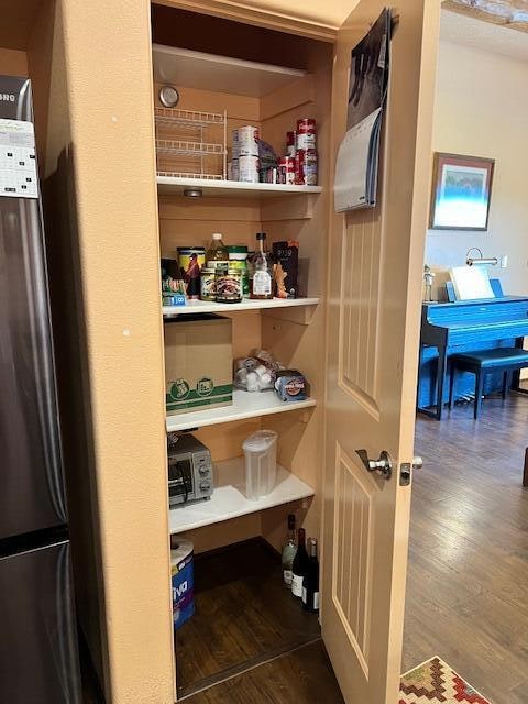 view of pantry