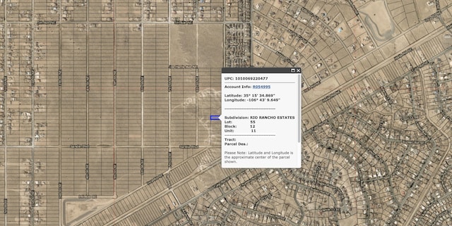 Rr Ests Blk 12, Rio Rancho NM, 87144 land for sale