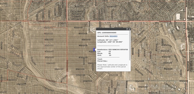 Rr Ests Blk 46, Rio Rancho NM, 87144 land for sale