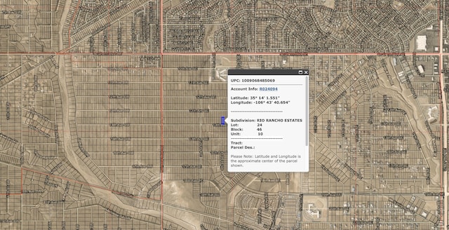 Rr Ests Blk 46, Rio Rancho NM, 87144 land for sale