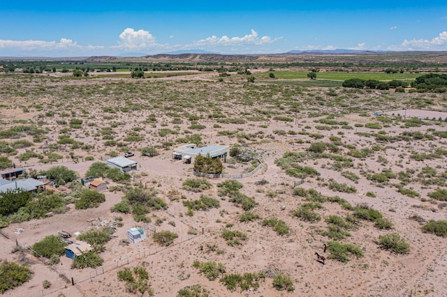 drone / aerial view featuring a rural view