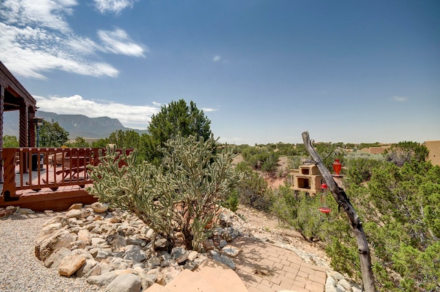 adobe home featuring a garage