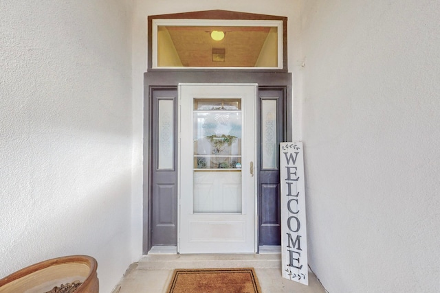 view of property entrance