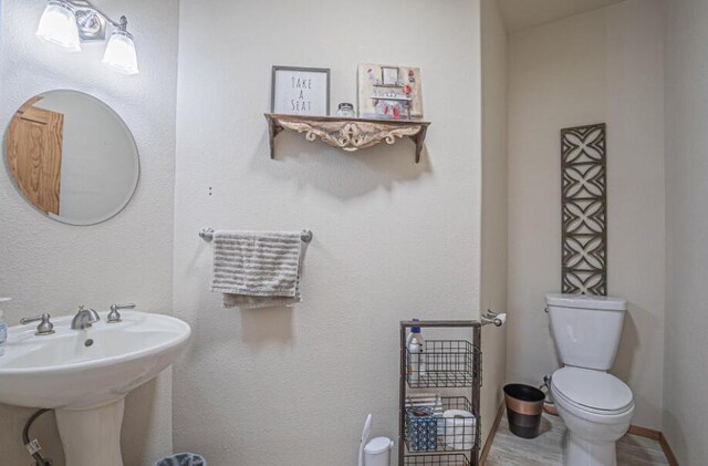 bathroom with toilet