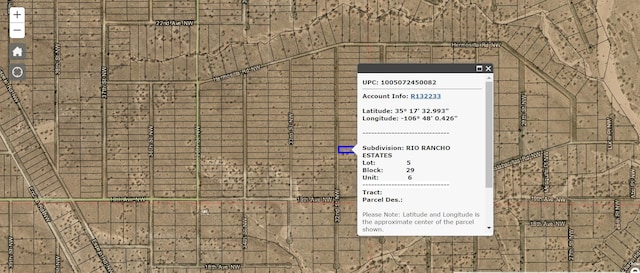 XXX 32nd St NW Unit 6, Rio Rancho NM, 87144 land for sale