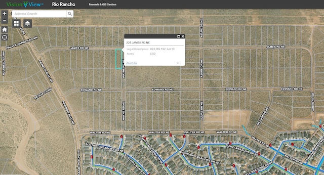 228 James Rd NE, Rio Rancho NM, 87144 land for sale