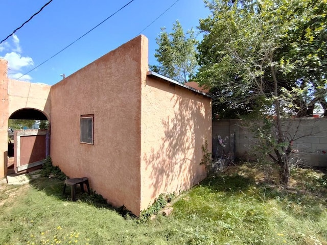 view of property exterior