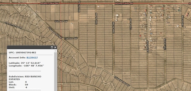 XXX 33rd St SW Unit 4, Rio Rancho NM, 87124 land for sale