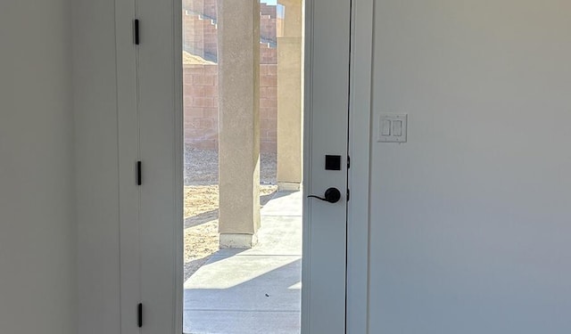 view of entryway