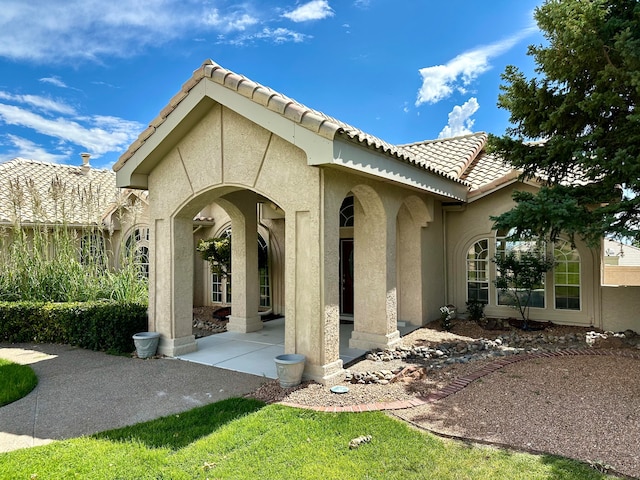 view of property entrance