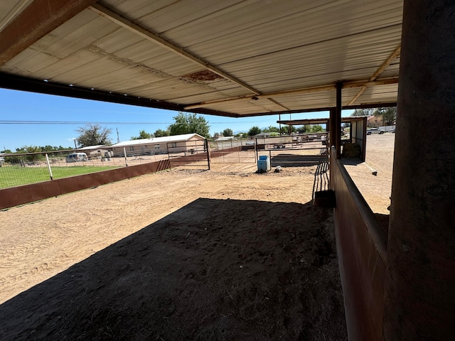 57 Edmundo Rd, Belen, NM 87002 - view of yard featuring an outbuilding