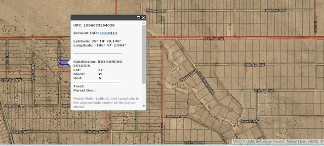 XXX 24th St NW Unit 6, Rio Rancho NM, 87144 land for sale