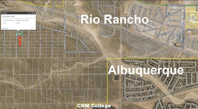 2112 4th St SW, Rio Rancho NM, 87144 land for sale