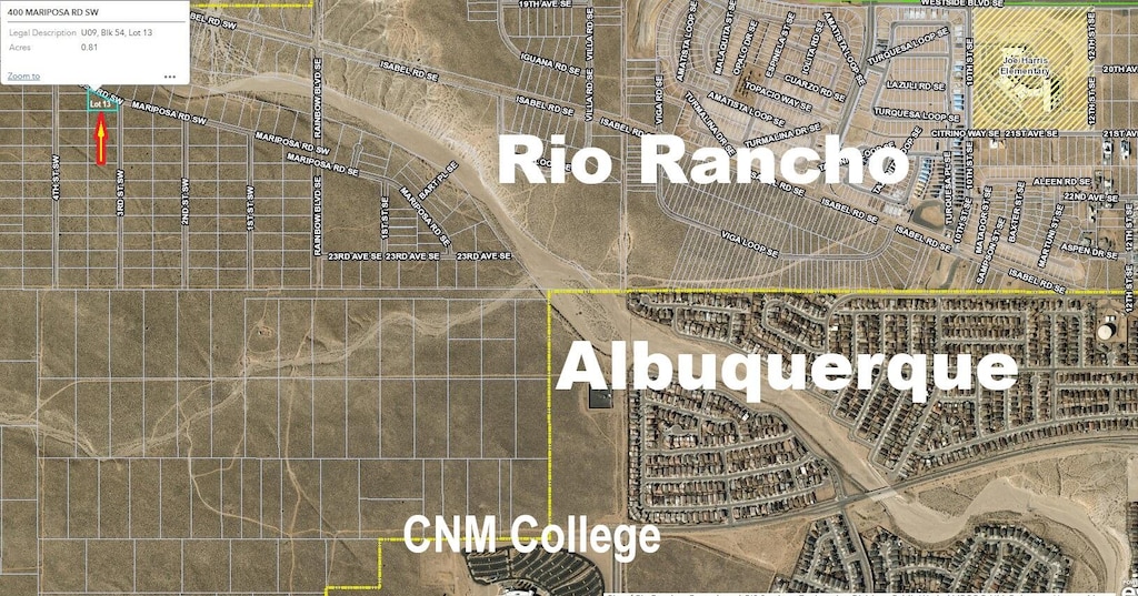 400 Mariposa Rd SW, Rio Rancho, NM 87144
