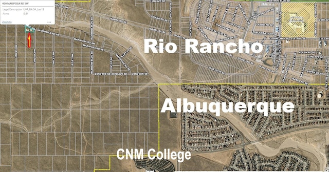 400 Mariposa Rd SW, Rio Rancho, NM 87144