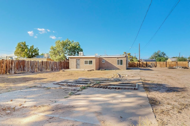 view of rear view of property