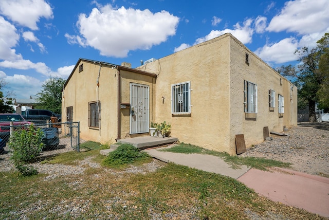 view of pueblo-style house