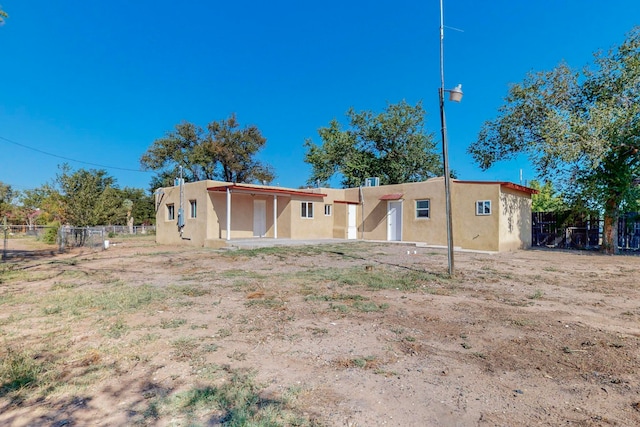 view of rear view of property