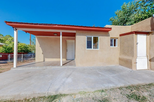 view of back of house