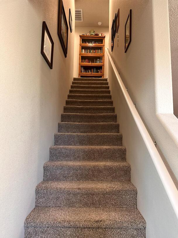 stairs with visible vents