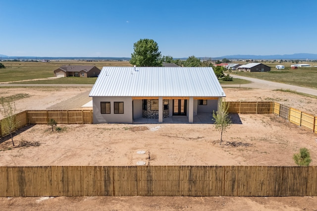 view of front of house featuring a patio