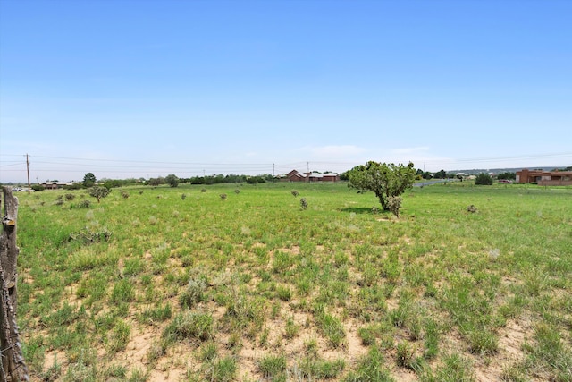 view of nature featuring a rural view