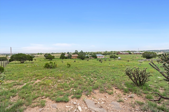 view of local wilderness with a rural view