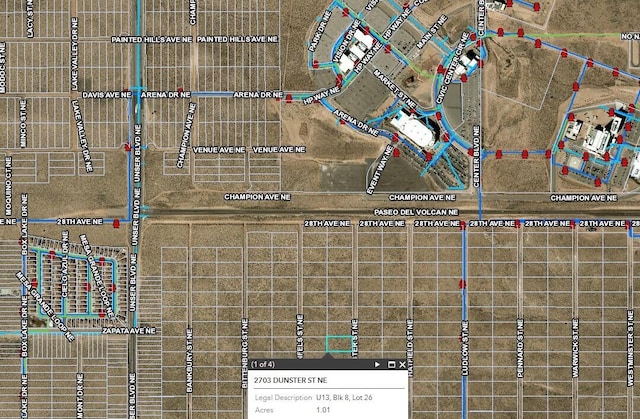 2703 Dunster St NE, Rio Rancho NM, 87124 land for sale