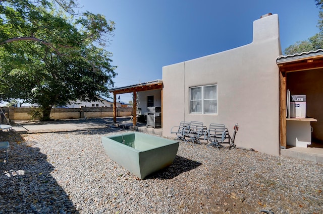 exterior space featuring a patio area