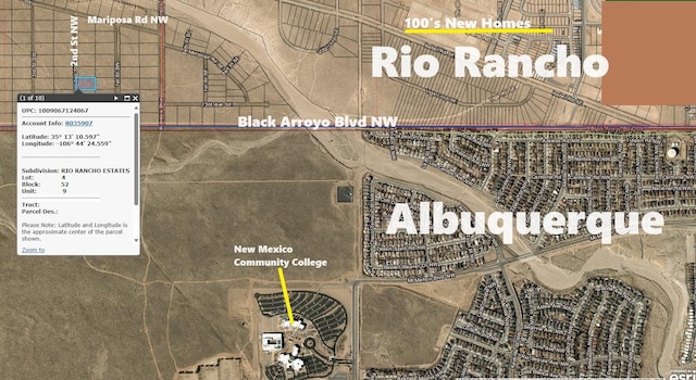 2212 2nd St SE, Rio Rancho NM, 87144 land for sale