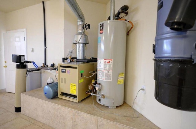 280 Angel Rd, Corrales, NM 87048 - utilities with gas water heater and a heating unit