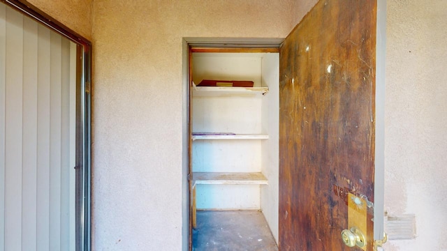 view of closet