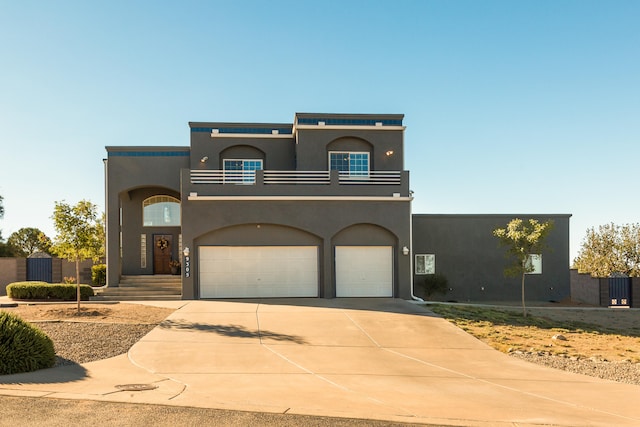 mediterranean / spanish-style home featuring a garage