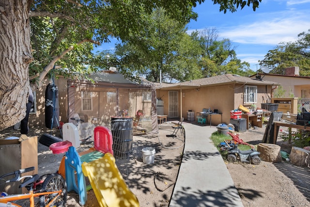 exterior space featuring a patio area